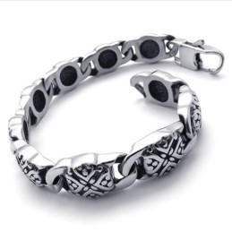 Pulseira De Titânio De 8,3 Polegadas