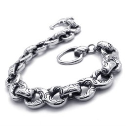 Pulseira De Titânio De 8,9 Polegadas