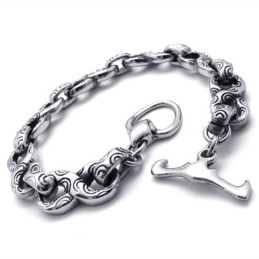 Pulseira De Titânio De 8,9 Polegadas