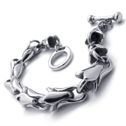 Pulseira De Titânio De 9,1 Polegadas