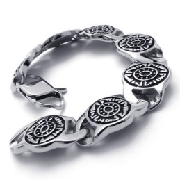 Pulseira De Titânio De 8,7 Polegadas