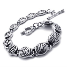 Pulseira De Titânio De 8,7 Polegadas