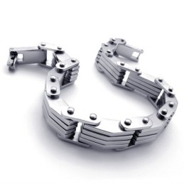 Pulseira De Titânio De 7,9 Polegadas Para Homens