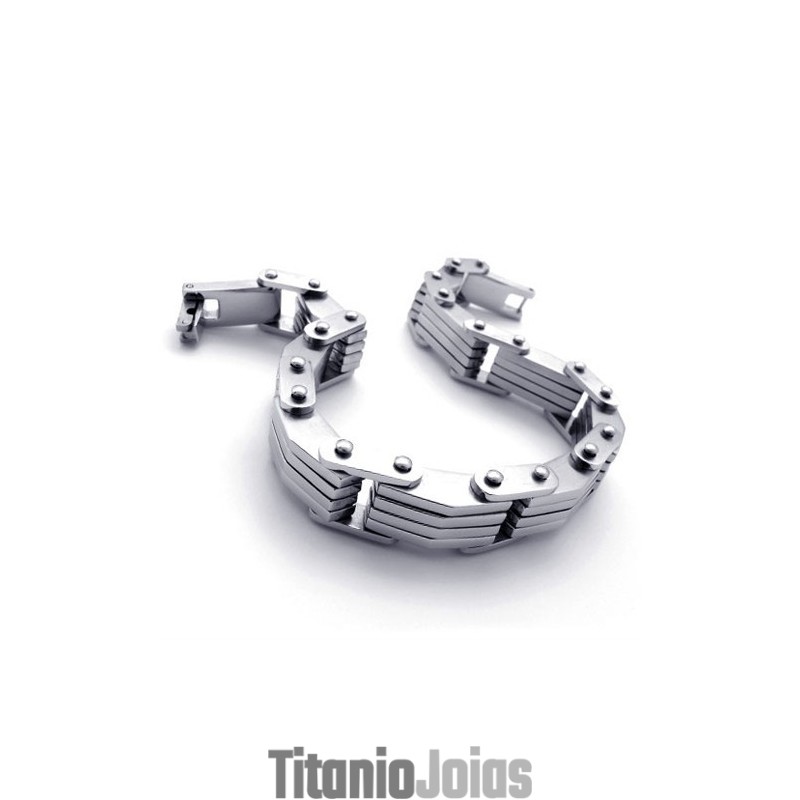 Pulseira De Titânio De 7,9 Polegadas Para Homens Pulseira De Titânio De 7,9 Polegadas Para Homens