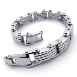 Pulseira De Titânio De 7,9 Polegadas Para Homens