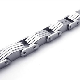 Pulseira De Titânio De 7,9 Polegadas Para Homens