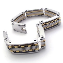 Pulseira De Titânio De 8,7 Polegadas