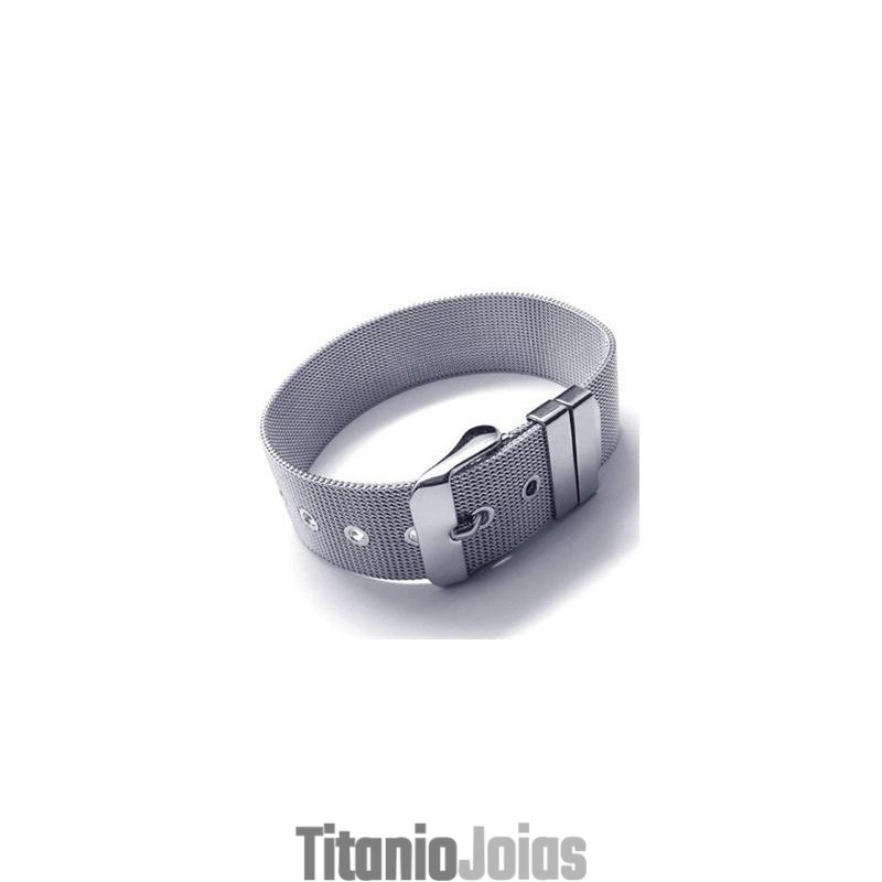Pulseira Masculina De Prata E Titânio Puro Com Pingente Pulseira Masculina De Prata E Titânio Puro Com Pingente
