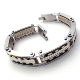 Pulseira De Titânio De 8,7 Polegadas