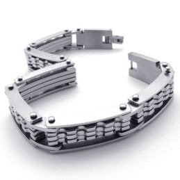 Pulseira De Titânio De 8,7 Polegadas