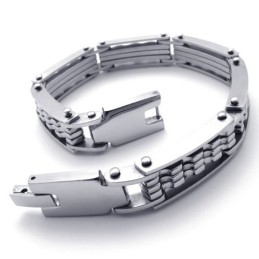 Pulseira De Titânio De 8,7 Polegadas