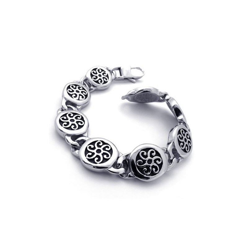 Pulseira Retrô De Titânio De 8,7 Polegadas Pulseira Retrô De Titânio De 8,7 Polegadas