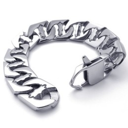 Pulseira De Titânio De 8,5 Polegadas