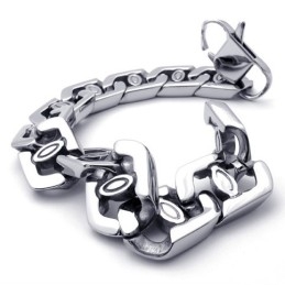 Pulseira De Titânio De 8,7 Polegadas