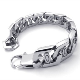Pulseira De Titânio De 8,7 Polegadas