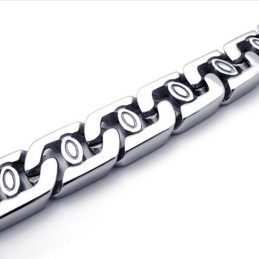 Pulseira De Titânio De 8,7 Polegadas