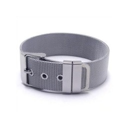 Pulseira Masculina De Prata E Titânio Puro Com Pingente
