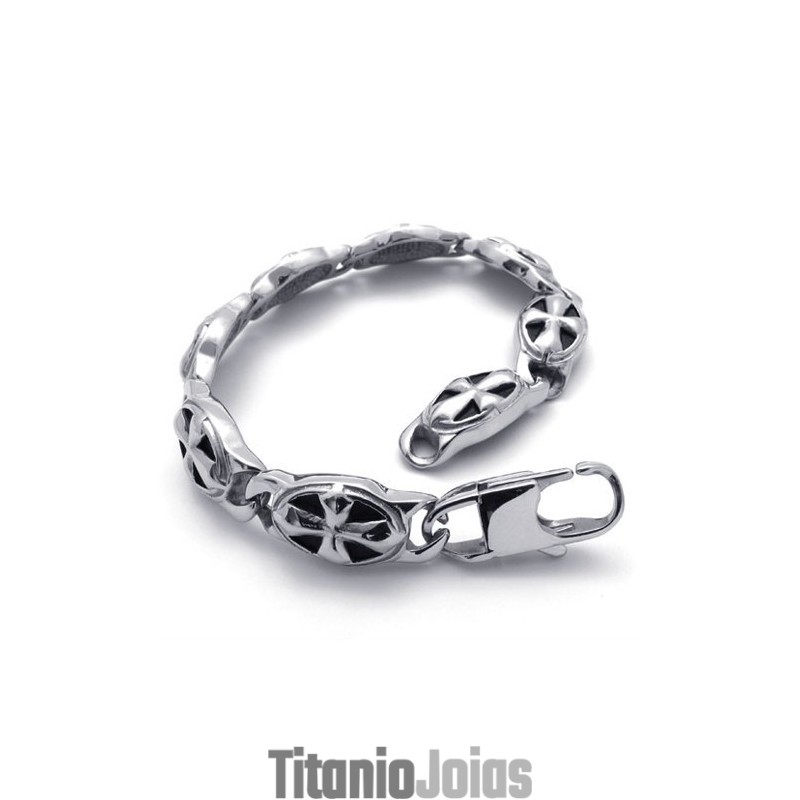 Pulseira De Titânio De 8,7 Polegadas