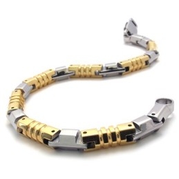 Pulseira De Titânio De 8,9 Polegadas