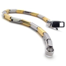 Pulseira De Titânio De 9,1 Polegadas