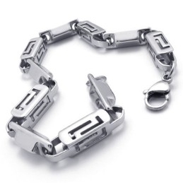 Pulseira De Titânio De 9,1 Polegadas