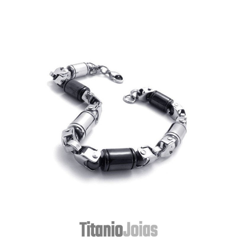Pulseira De Titânio De 8,9 Polegadas