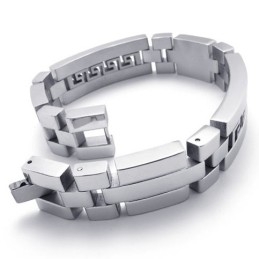 Pulseira De Titânio De 8,7 Polegadas