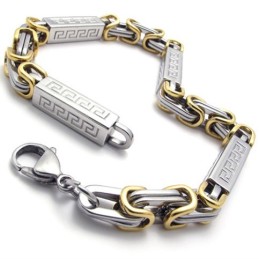 Pulseira De Titânio De 9,1 Polegadas