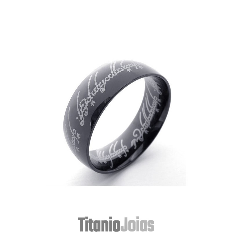 Anel De Titânio Do Senhor Negro Anel De Titânio Do Senhor Negro