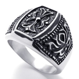 Anel De Titânio Crown