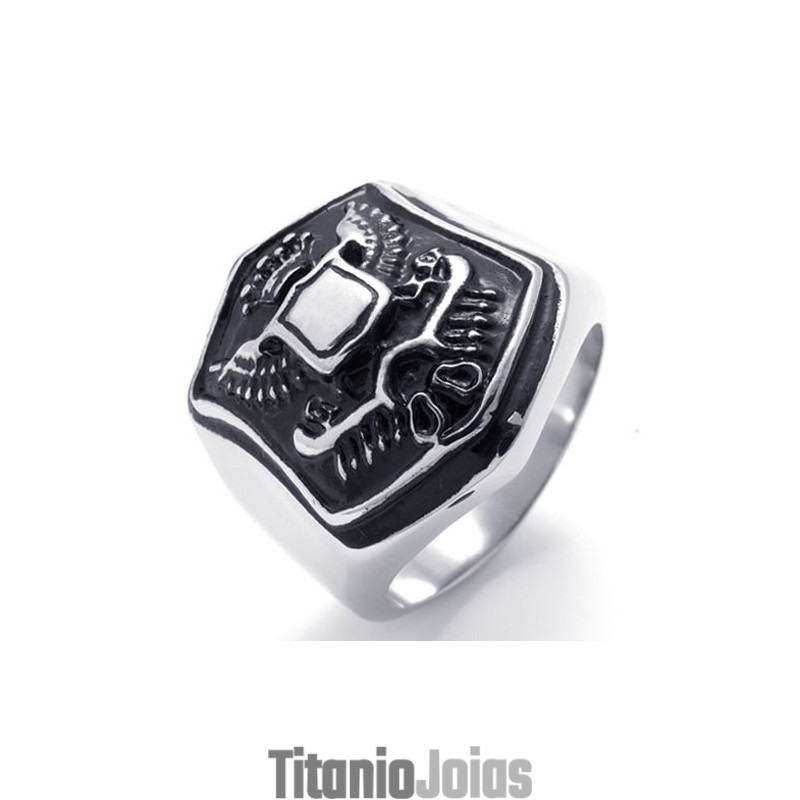 Anel De Titânio Águia Anel De Titânio Águia