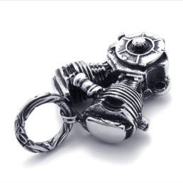 Pingente De Motor De Motocicleta De Titânio