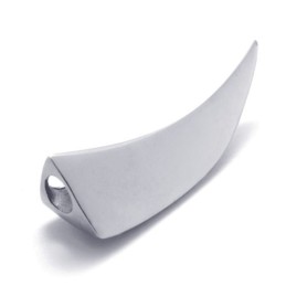 Pingente De Dente De Lobo De Titânio
