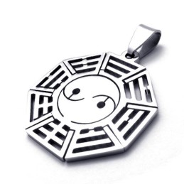 Pingente Taichi De Titânio