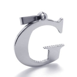 Pingente De Titânio Para Letra "G"
