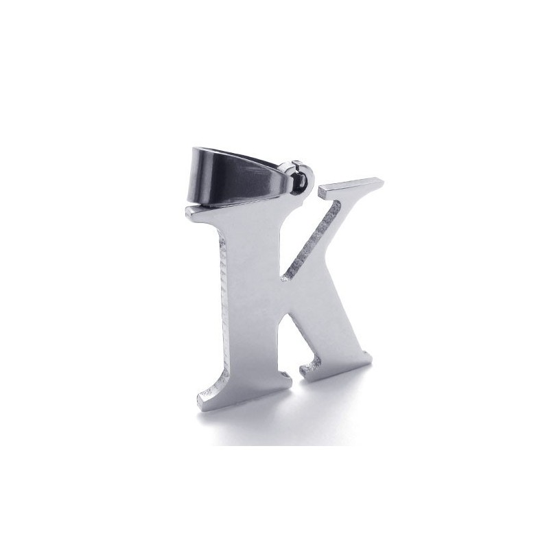 Pingente De Titânio Com Letra "K" Pingente De Titânio Com Letra "K"