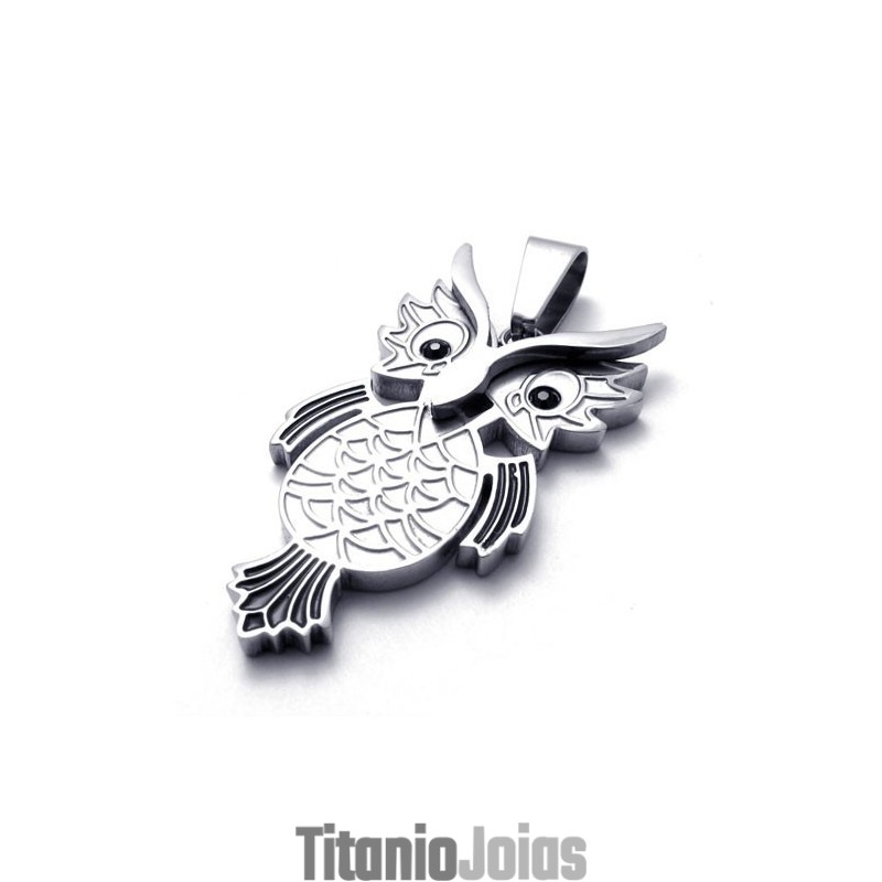 Pingente De Titânio Coruja Pingente De Titânio Coruja