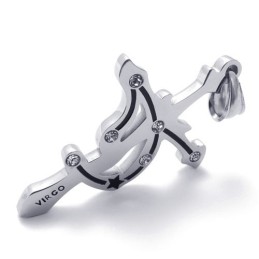 Pingente De Strass De Titânio Virgem