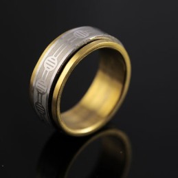 Anel De Ouro De Titânio