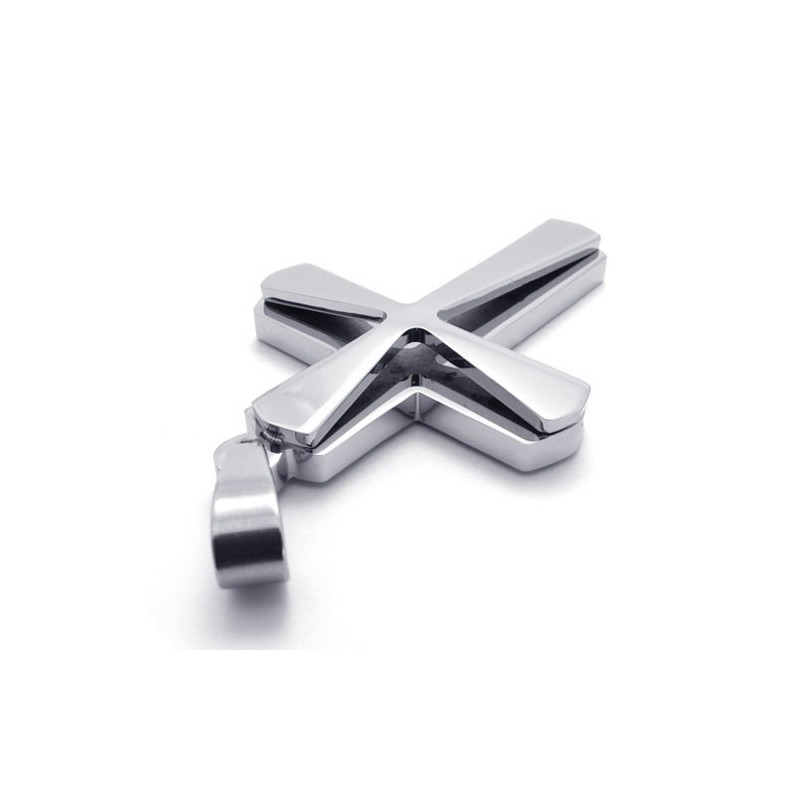 Pingente De Cruz De Titânio Com Sobreposição Pingente De Cruz De Titânio Com Sobreposição