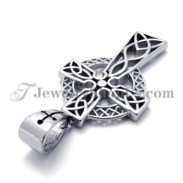 Pingente Elegante De Titânio Com Zircônia Marrom