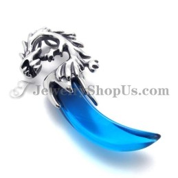 Pingente De Titânio Com Zircônia