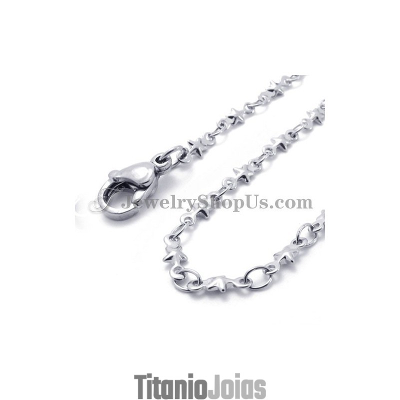 Lindo Colar De Estrelas De Titânio Lindo Colar De Estrelas De Titânio