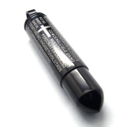 Colar Masculino Preto De Titânio Puro Com Pingente De Bala
