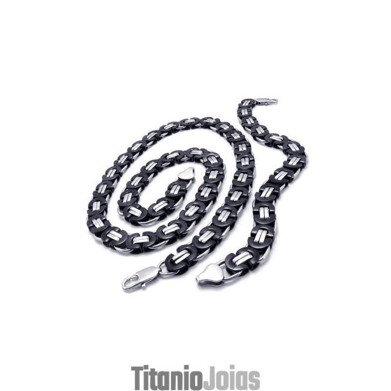 Conjunto De Joias De Titânio De Alta Qualidade, Cores Delicadas E Fabricação Habilidosa, Incluindo Colar E Pulseira