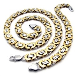 Conjunto De Joias De Titânio De Alta Qualidade Com Tecnologia De Ponta E Brilho De Cores, Incluindo Colar E Pulseira