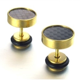 Brincos De Titânio De Alta Qualidade Com Design Destro E Cores Brilhantes
