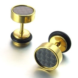Brincos De Titânio Com Design Moderno, Brilho De Cor E Qualidade Estável