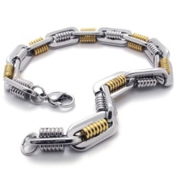 Pulseira De Titânio De Alta Qualidade Com Design Destro E Cores Brilhantes