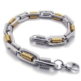 Pulseira De Titânio De Alta Qualidade Com Design Destro E Cores Brilhantes